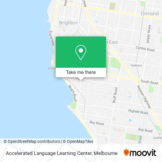 Accelerated Language Learning Center map