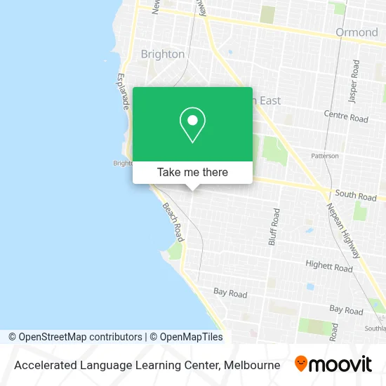 Mapa Accelerated Language Learning Center