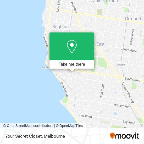 Your Secret Closet map