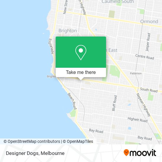 Designer Dogs map