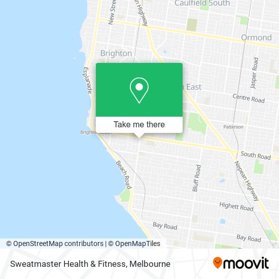 Sweatmaster Health & Fitness map