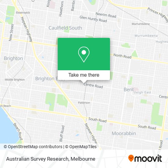 Australian Survey Research map