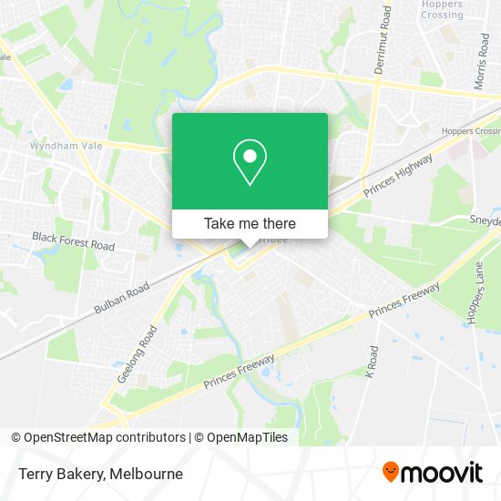 Terry Bakery map