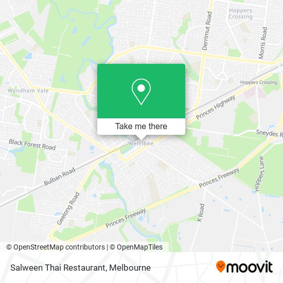 Salween Thai Restaurant map