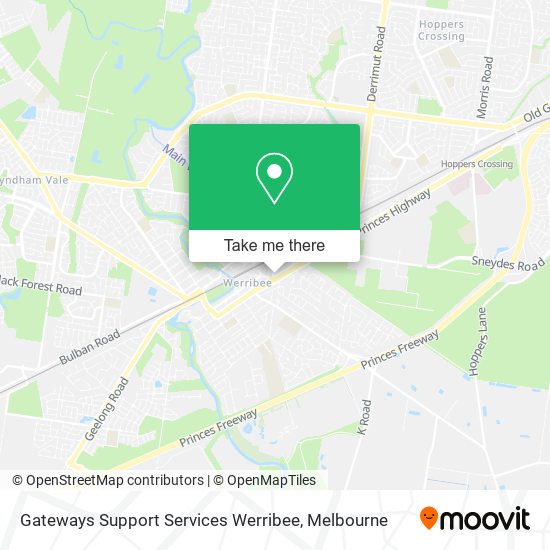 Mapa Gateways Support Services Werribee