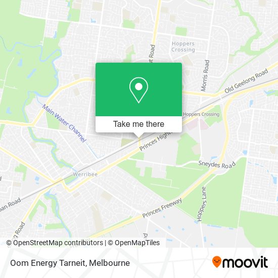 Oom Energy Tarneit map