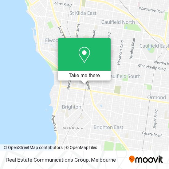 Real Estate Communications Group map