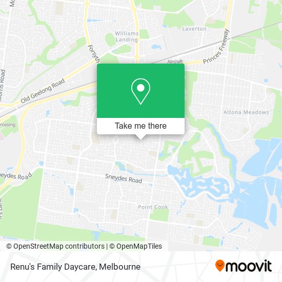 Renu's Family Daycare map
