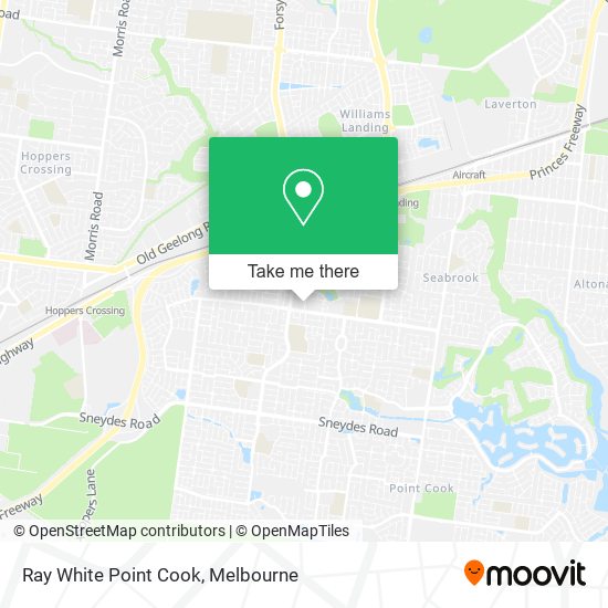 Ray White Point Cook map