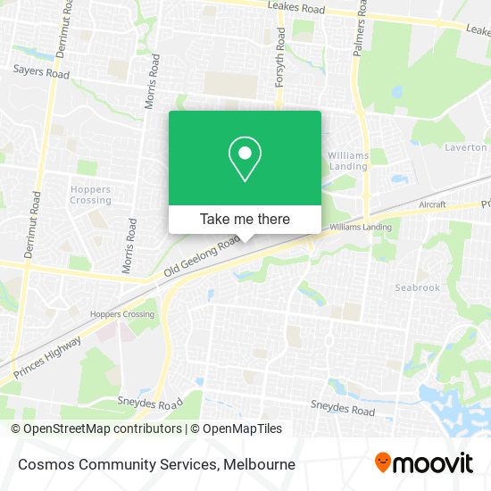 Cosmos Community Services map