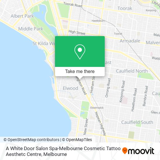 A White Door Salon Spa-Melbourne Cosmetic Tattoo Aesthetc Centre map