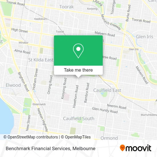Mapa Benchmark Financial Services