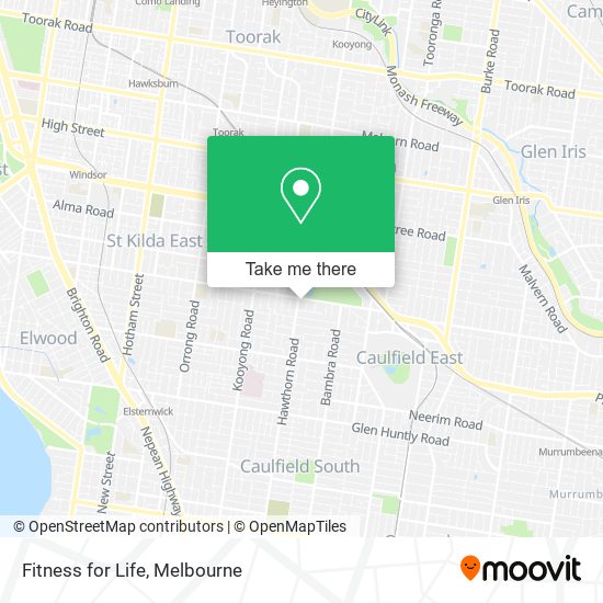 Fitness for Life map