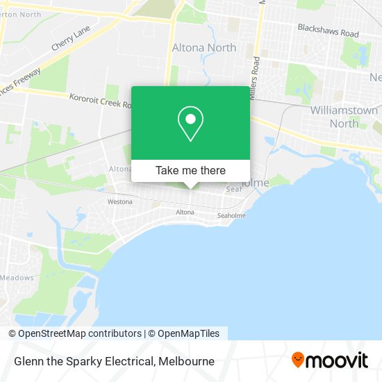 Glenn the Sparky Electrical map