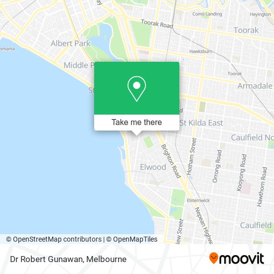 Dr Robert Gunawan map