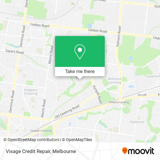 Visage Credit Repair map