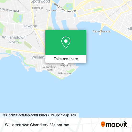 Williamstown Chandlery map