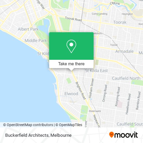 Buckerfield Architects map
