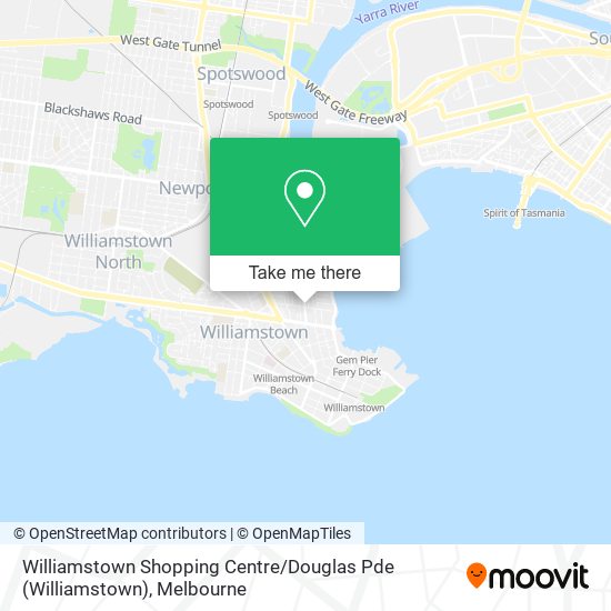 Williamstown Shopping Centre / Douglas Pde map