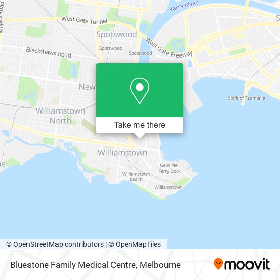 Bluestone Family Medical Centre map