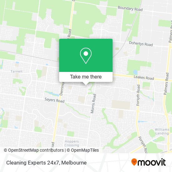 Cleaning Experts 24x7 map