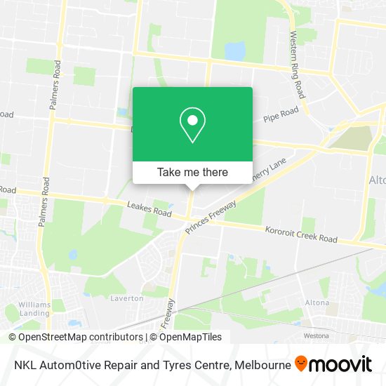 NKL Autom0tive Repair and Tyres Centre map