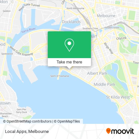 Local Apps map