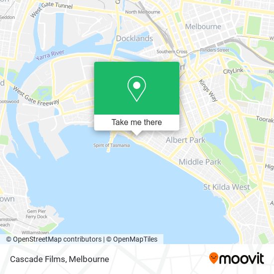 Cascade Films map