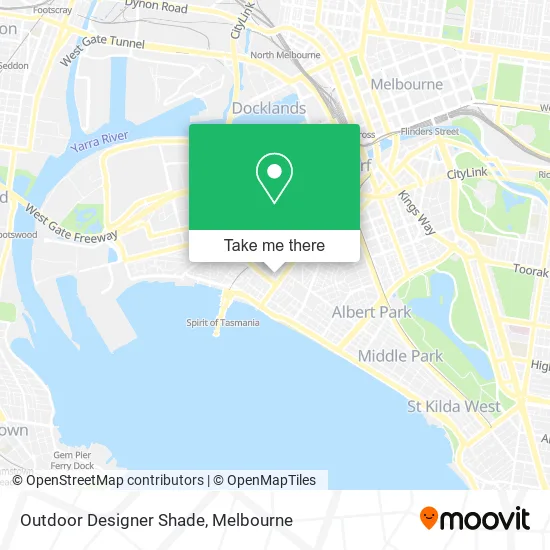 Outdoor Designer Shade map