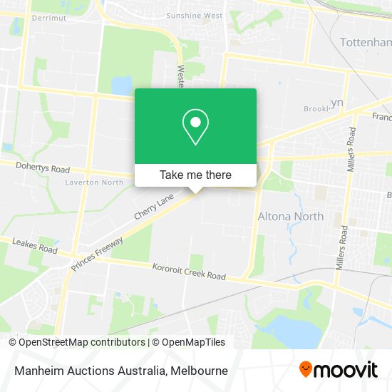 Mapa Manheim Auctions Australia