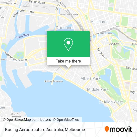 Mapa Boeing Aerostructure Australia