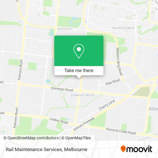 Rail Maintenance Services map