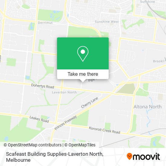 Scafeast Building Supplies-Laverton North map