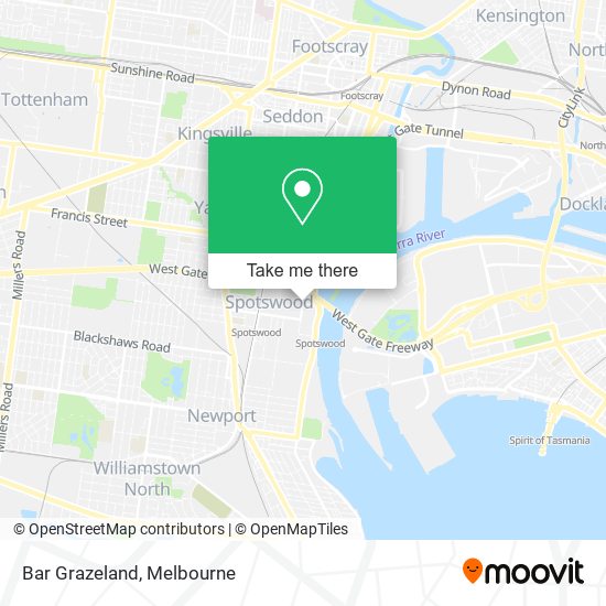 Bar Grazeland map