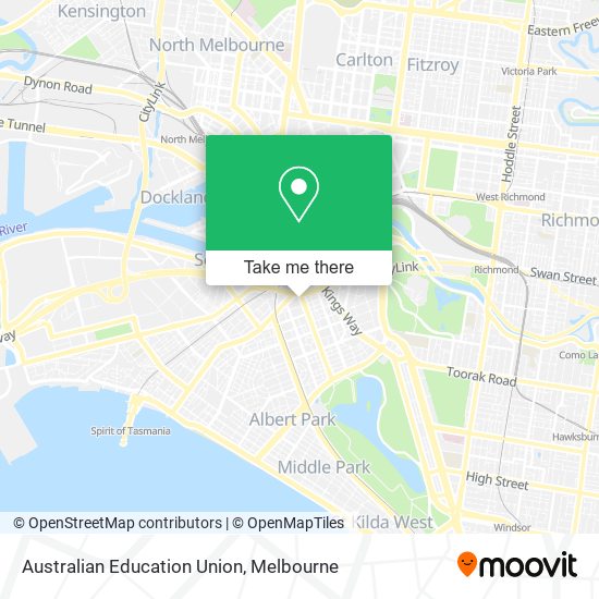 Mapa Australian Education Union