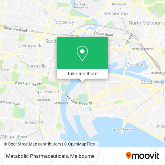 Metabolic Pharmaceuticals map