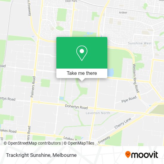 Trackright Sunshine map