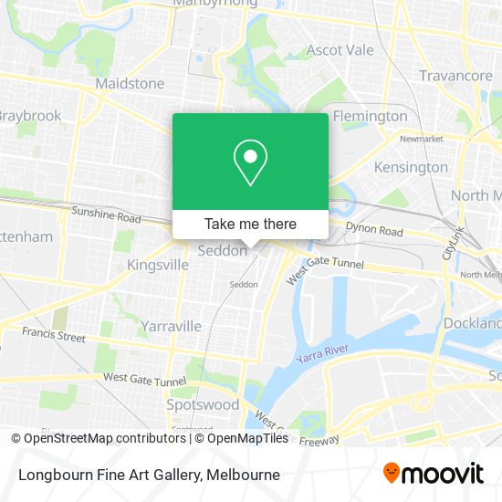 Mapa Longbourn Fine Art Gallery