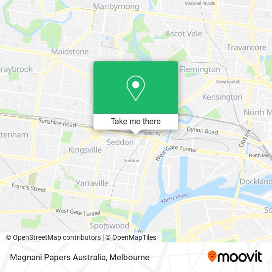 Mapa Magnani Papers Australia