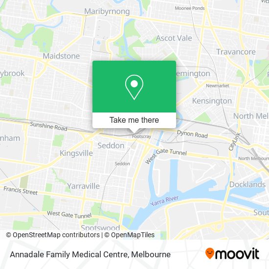 Mapa Annadale Family Medical Centre