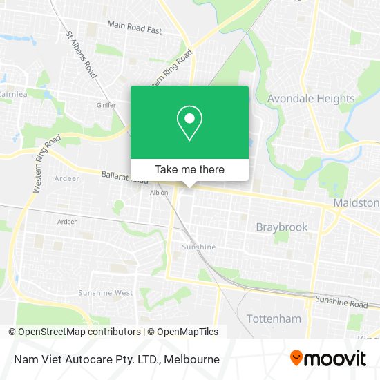 Nam Viet Autocare Pty. LTD. map