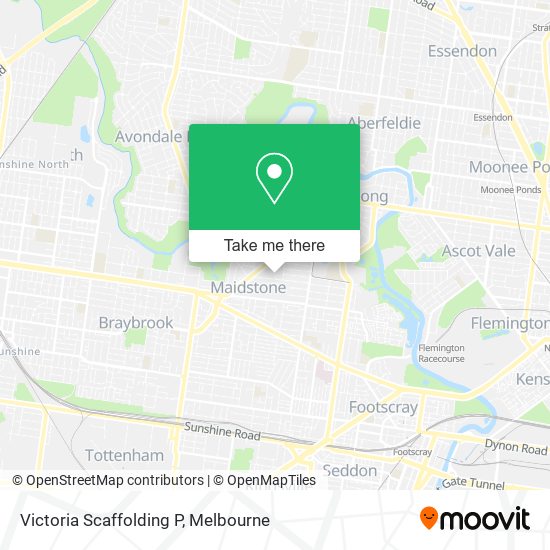 Victoria Scaffolding P map