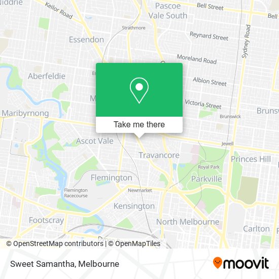 Sweet Samantha map
