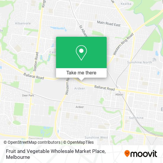 Mapa Fruit and Vegetable Wholesale Market Place