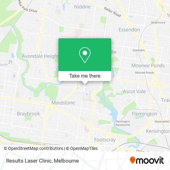 Results Laser Clinic map