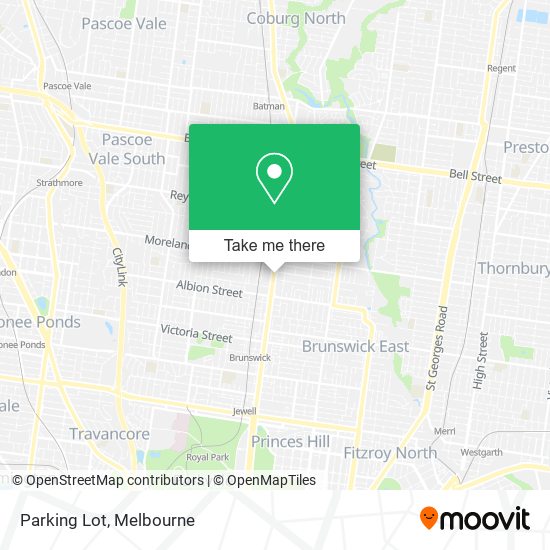 Parking Lot map