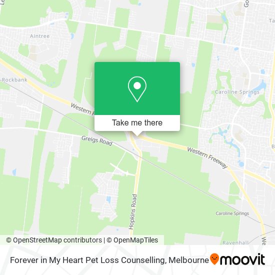 Forever in My Heart Pet Loss Counselling map