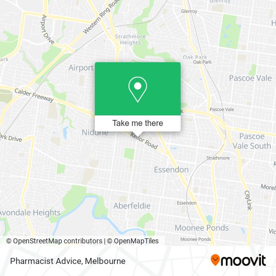 Pharmacist Advice map