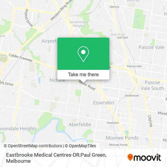 Eastbrooke Medical Centres-DR.Paul Green map