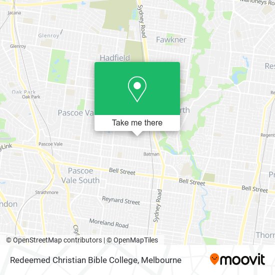 Redeemed Christian Bible College map